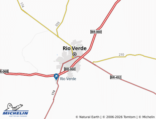 MICHELIN Setor Alvorada Prol map - ViaMichelin
