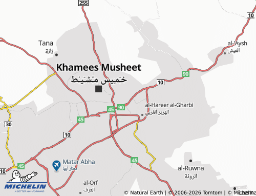 MICHELIN-Landkarte al-Raqi - ViaMichelin