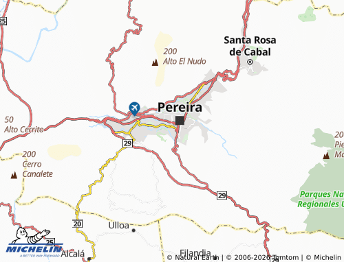 MICHELIN La Laguna map - ViaMichelin