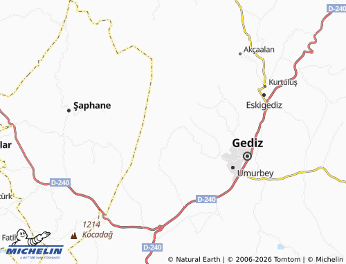 Mappa MICHELIN Gürlek - ViaMichelin