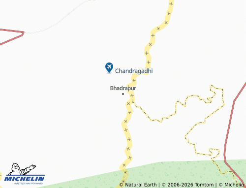 MICHELIN Bhadrapur map - ViaMichelin