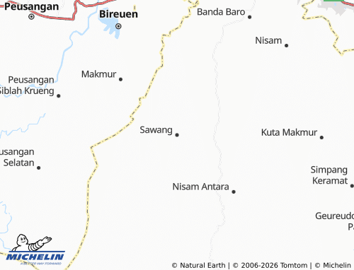 MICHELIN Sawang map - ViaMichelin