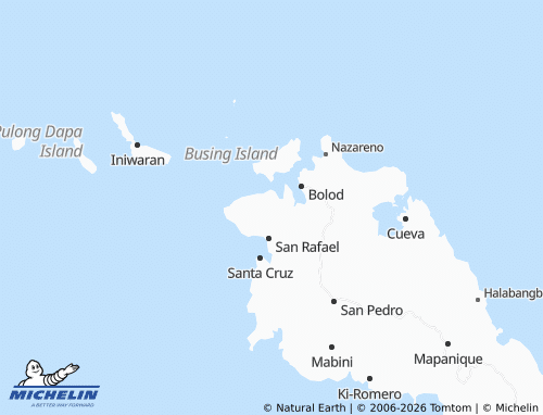 MICHELIN Boca Chica map - ViaMichelin