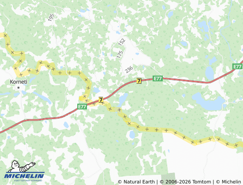 Mappa MICHELIN Murati - ViaMichelin