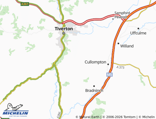 MICHELIN Butterleigh map - ViaMichelin