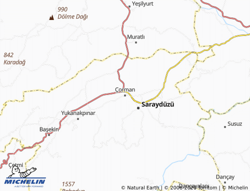 Mappa MICHELIN Çorman - ViaMichelin
