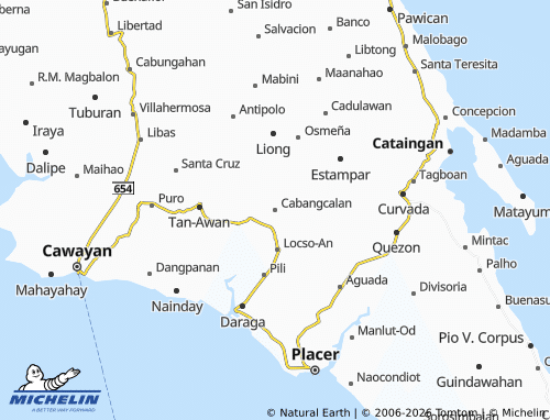 Mappa MICHELIN Cabangcalan - ViaMichelin