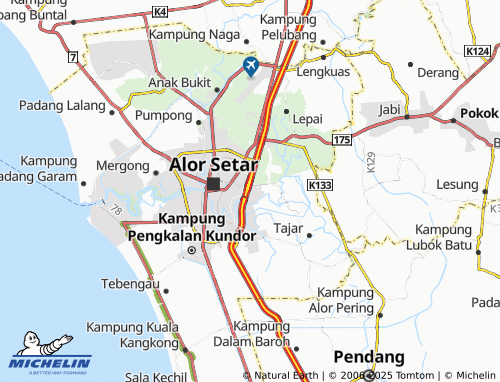 Mappa MICHELIN Taman Kiara - ViaMichelin