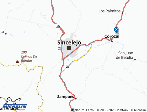 Mapa MICHELIN Antonio Nariño - ViaMichelin