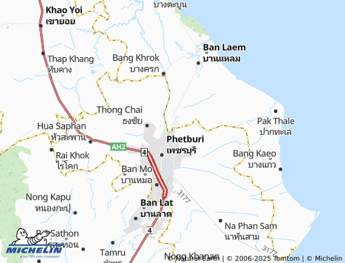 Kaart MICHELIN Nong Sano - ViaMichelin