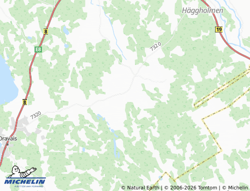MICHELIN-Landkarte Rauskas - ViaMichelin