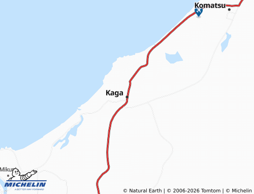 Mappa MICHELIN Kaga - ViaMichelin