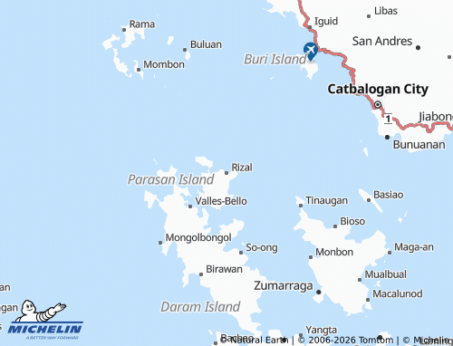 MICHELIN Rizal map - ViaMichelin