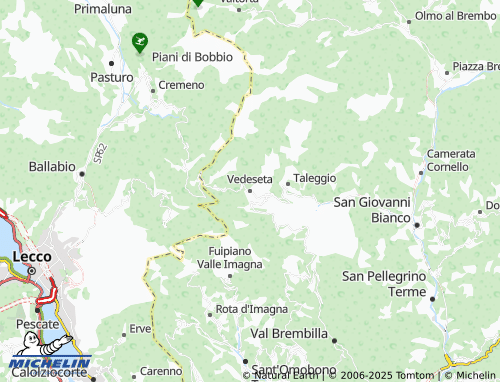 MICHELIN Vedeseta map - ViaMichelin
