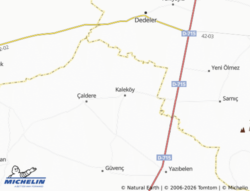 MICHELIN Kaleköy map - ViaMichelin