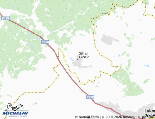MICHELIN-Landkarte Silino - ViaMichelin
