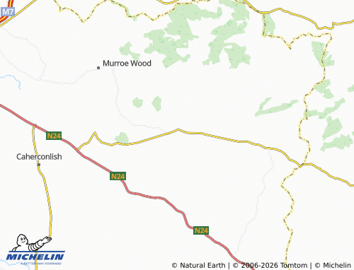MICHELIN Cappamore map - ViaMichelin