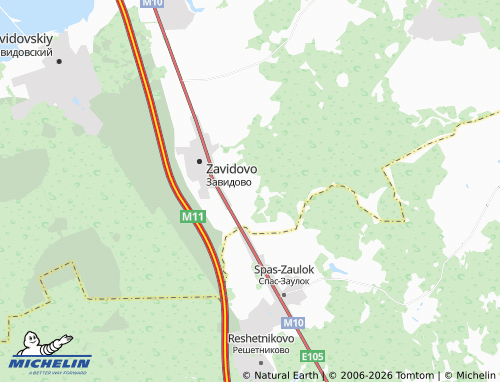 Carte MICHELIN Kontsovo - ViaMichelin