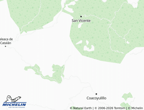 MICHELIN Agua Hernández map - ViaMichelin