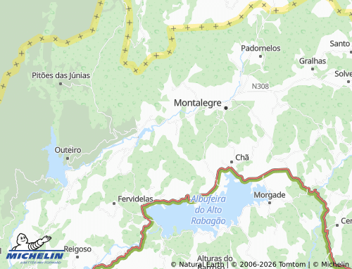 Mapa MICHELIN Cambeses do Rio - ViaMichelin