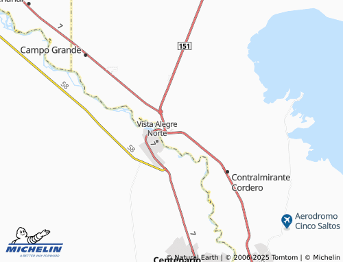 MICHELIN Barda del Medio map - ViaMichelin