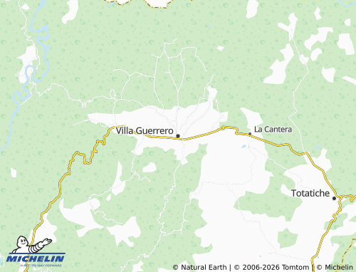 Kaart MICHELIN Villa Guerrero - ViaMichelin