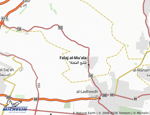 MICHELIN Al Shareiah map - ViaMichelin