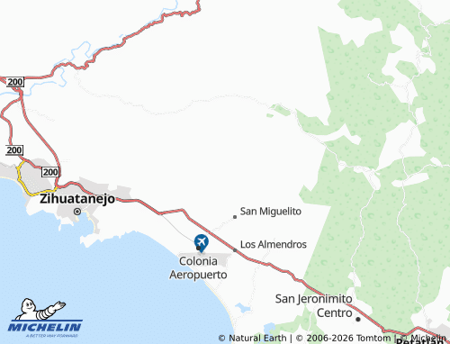 Carte MICHELIN El Corte - ViaMichelin