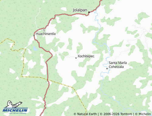 MICHELIN Xochitepec map - ViaMichelin