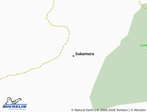 MICHELIN Sukamara map - ViaMichelin