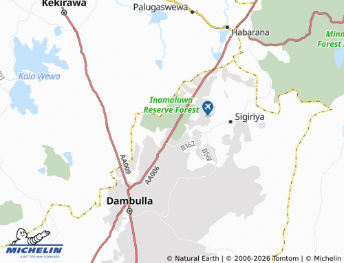 Mappa MICHELIN Inamaluwa - ViaMichelin