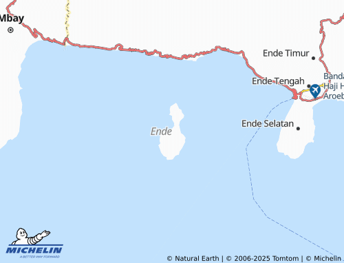 MICHELIN Pulau Ende map - ViaMichelin