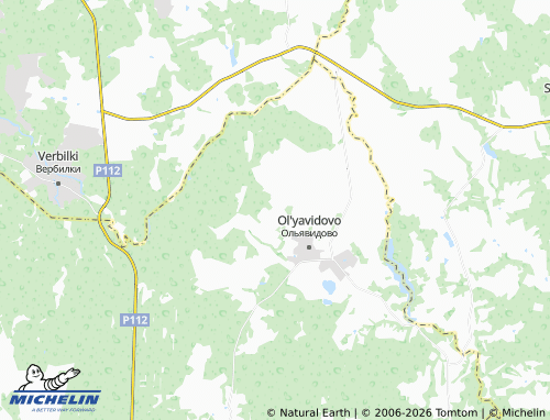 Carte MICHELIN Akulovo - ViaMichelin