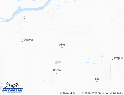 Mappa MICHELIN Abie - ViaMichelin
