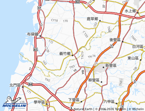 Mappa MICHELIN yi zhu xiang - ViaMichelin