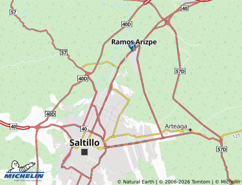 Mapa MICHELIN Las Cabañas - ViaMichelin