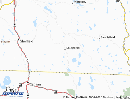 Mappa MICHELIN Southfield - ViaMichelin