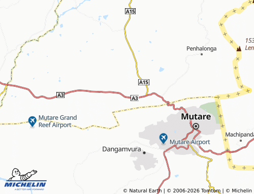 MICHELIN Irene map - ViaMichelin