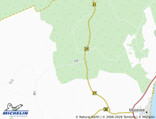 Mappa MICHELIN Kõrvemetsa - ViaMichelin
