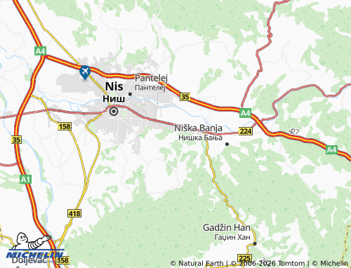 Mapa MICHELIN Suvi Do - ViaMichelin
