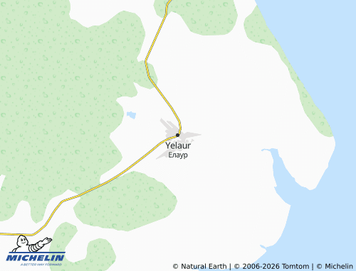 MICHELIN-Landkarte Yelaur - ViaMichelin