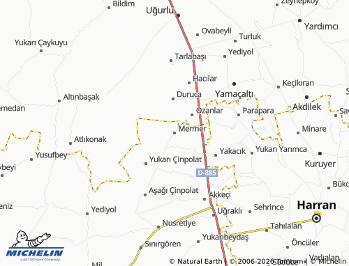 MICHELIN Mermer map - ViaMichelin