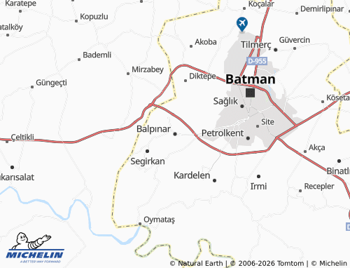 Kaart MICHELIN Balpınar - ViaMichelin