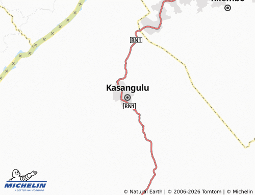 Mappa MICHELIN Kasangulu - ViaMichelin