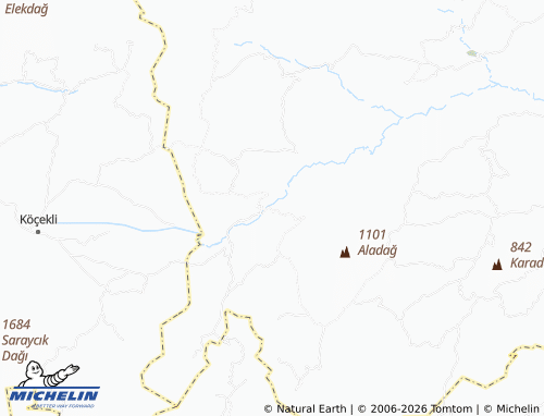 MICHELIN Taşhanlı map - ViaMichelin