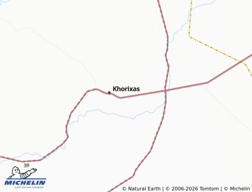 Mapa MICHELIN Khorixas Outlying - ViaMichelin