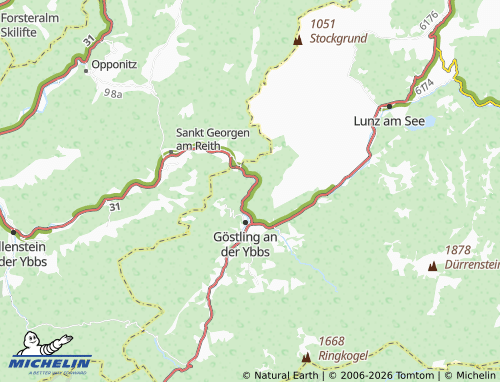 Mapa MICHELIN Oberkogelsbach - ViaMichelin