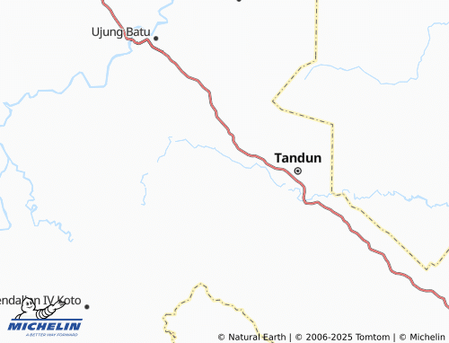 MICHELIN Bono Tapung map - ViaMichelin