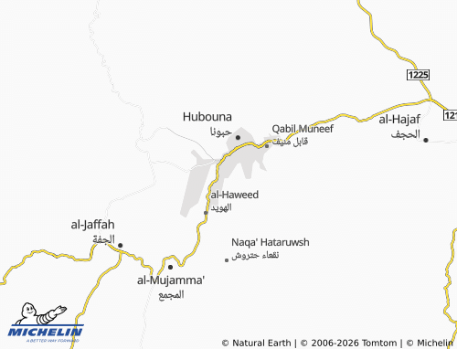 MICHELIN-Landkarte al-Sabt - ViaMichelin