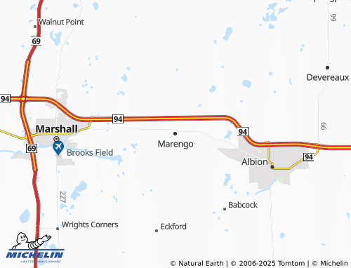 MICHELIN Marengo map - ViaMichelin